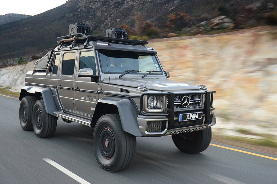 Driving the incredible Mercedes-AMG G63 6x6