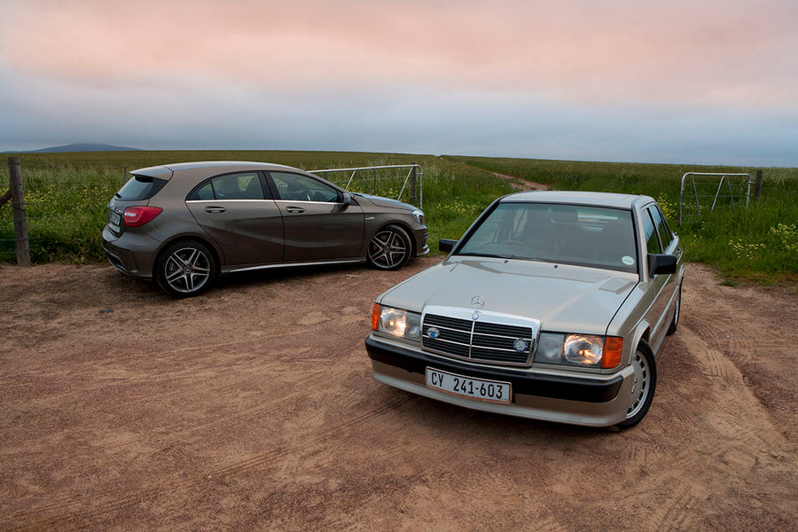 CLASSIC COMPARISON: Mercedes-Benz 190E 2.3 vs A45 AMG