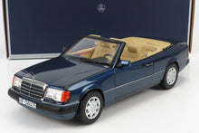 Mercedes-Benz 300CE 24V (A124) Cabriolet - Nautical Blue - (Norev 1/18)