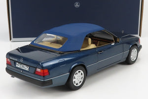 Mercedes-Benz 300CE 24V (A124) Cabriolet - Nautical Blue - (Norev 1/18)