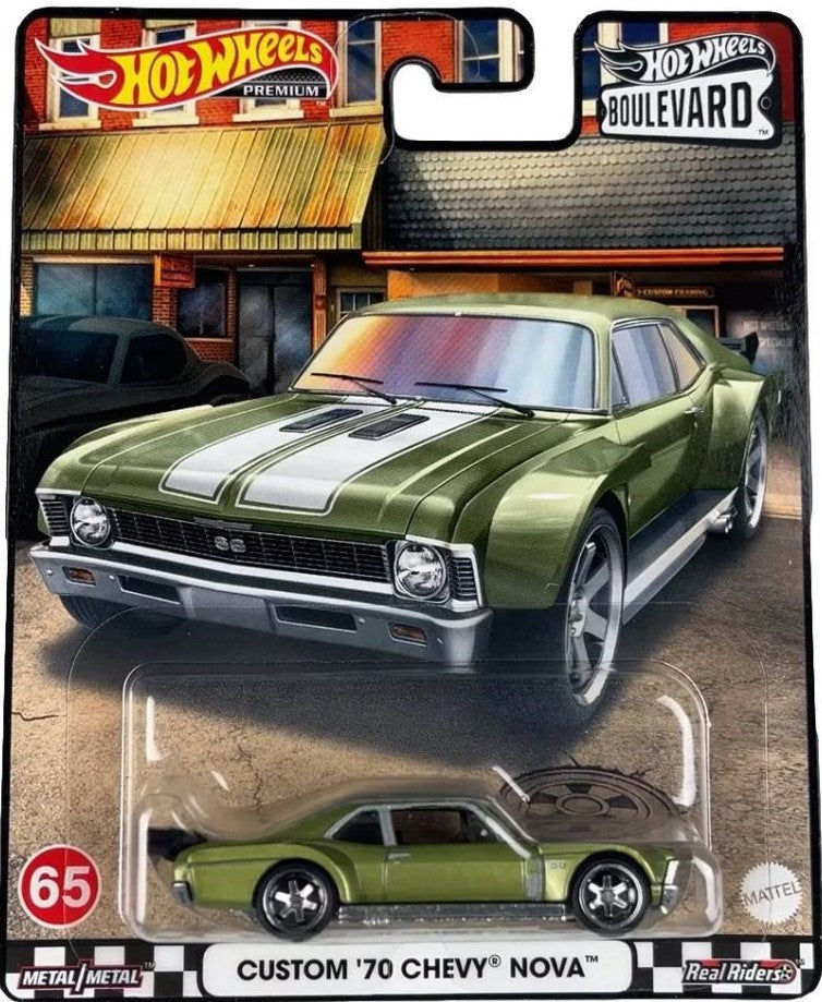 Hot Wheels Boulevard #65 Custom '70 Chevy Nova